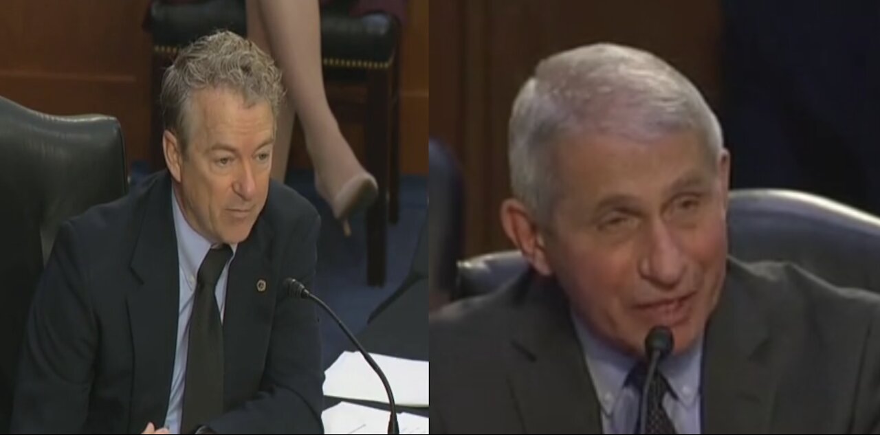 Rand Paul RAILROADS Fauci With FACTS About His Baseless Recommendations