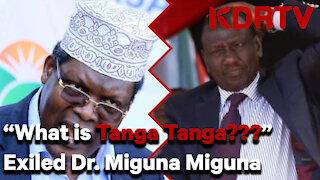 Miguna Miguna, "William Ruto is a Thief and not intelligent like me" | KDRTV