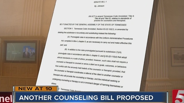 New Bill Would Require New Code of Ethics for Tennessee Counselors