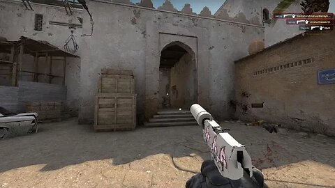 USP-S 3K on Dust 2