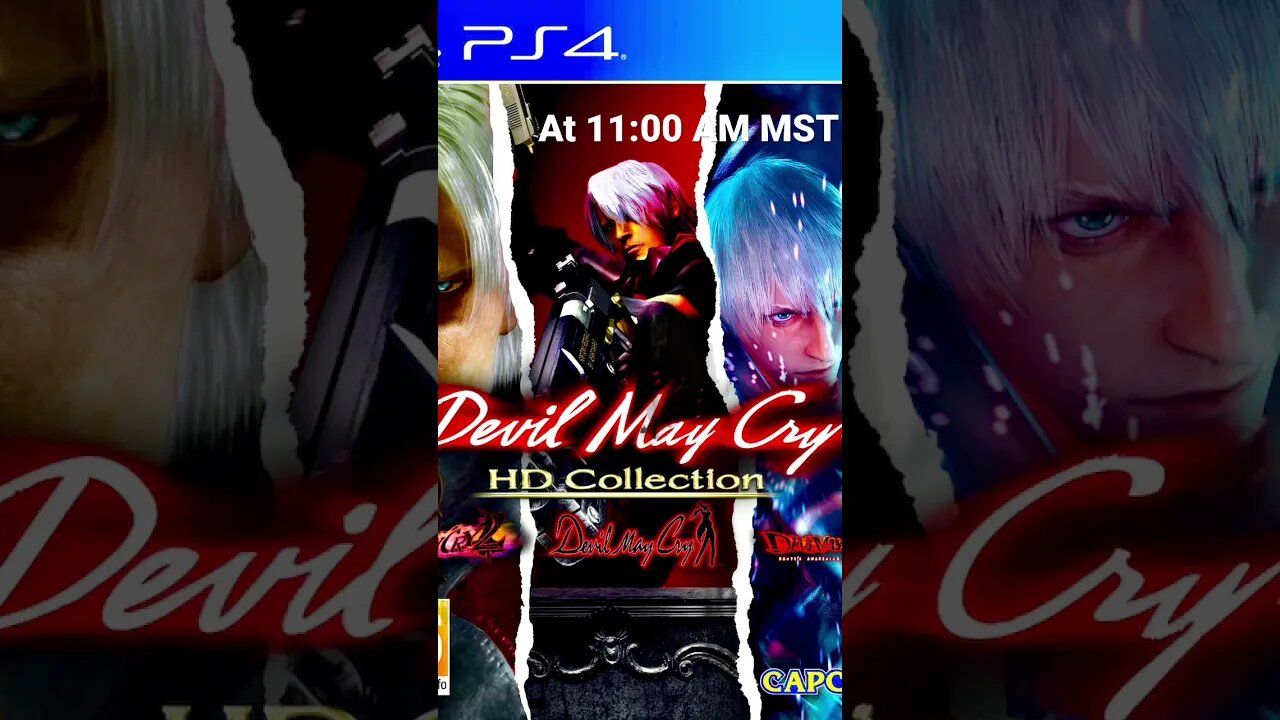 Devil May Cry HD Collection is happening tomorrow #supportdoomslayer2042