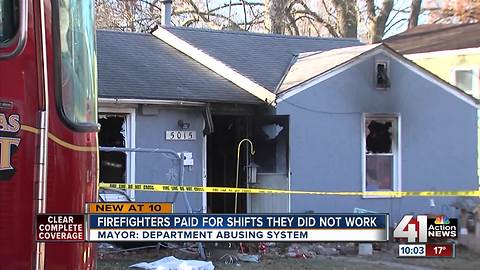 Firefighters paid for shifts they did not work