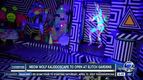 Peek inside the new Meow Wolf's 'Kaleidoscape' art ride