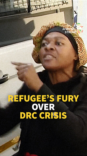 REFUGEE’S FURY OVER DRC CRISIS