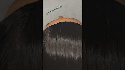 Scalp Massage 💆🏽‍♀️ #asmr #asmrsounds #anon7mousasmr #relaxing #relax #shorts #hairbrushing