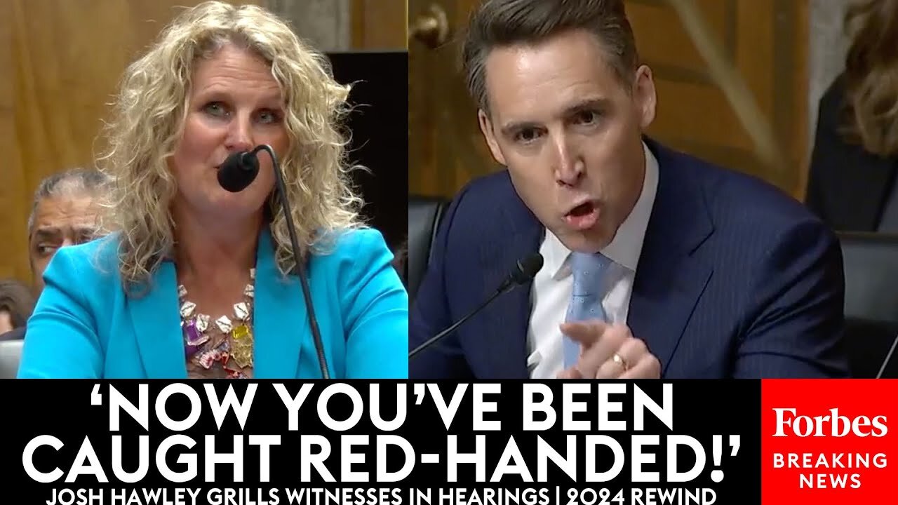 'What World Are You Living In?': Josh Hawley Ruthlessly Grills Witnesses | 2024 Rewind