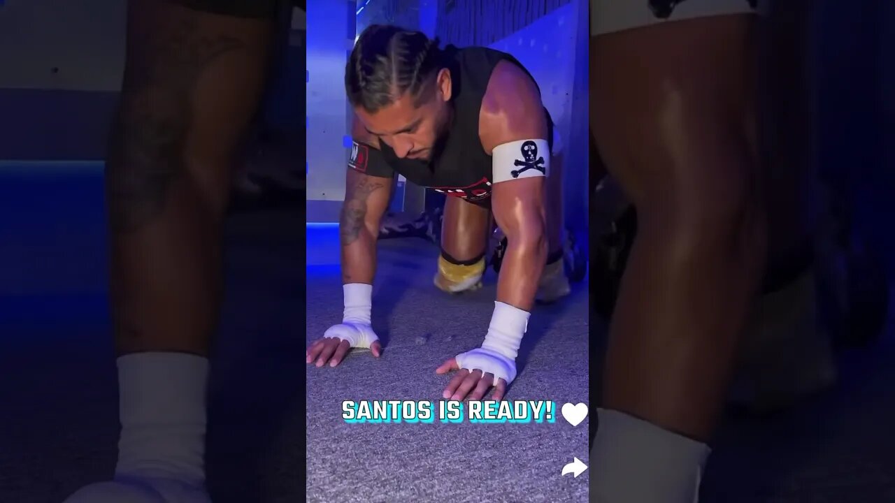 Watch Santos Escobar Get Ready For WWE Fastlane!