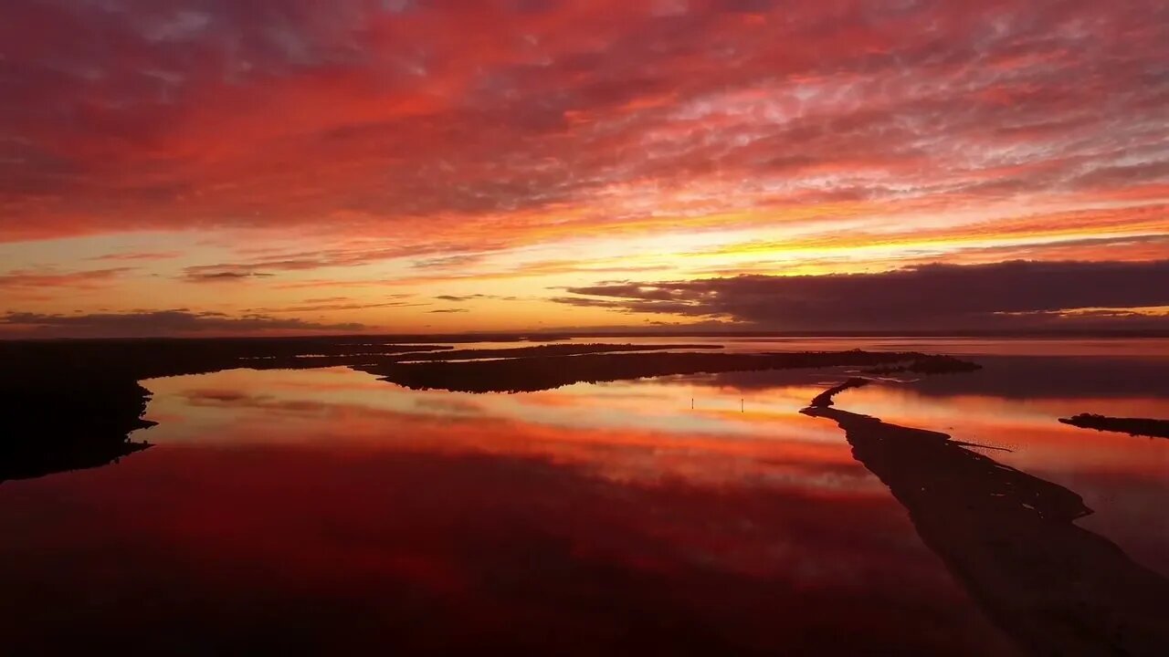 Amazingly Beautiful Seaside Sunset