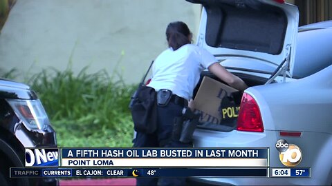 Point Loma hash oil lab is fifth bust in last month