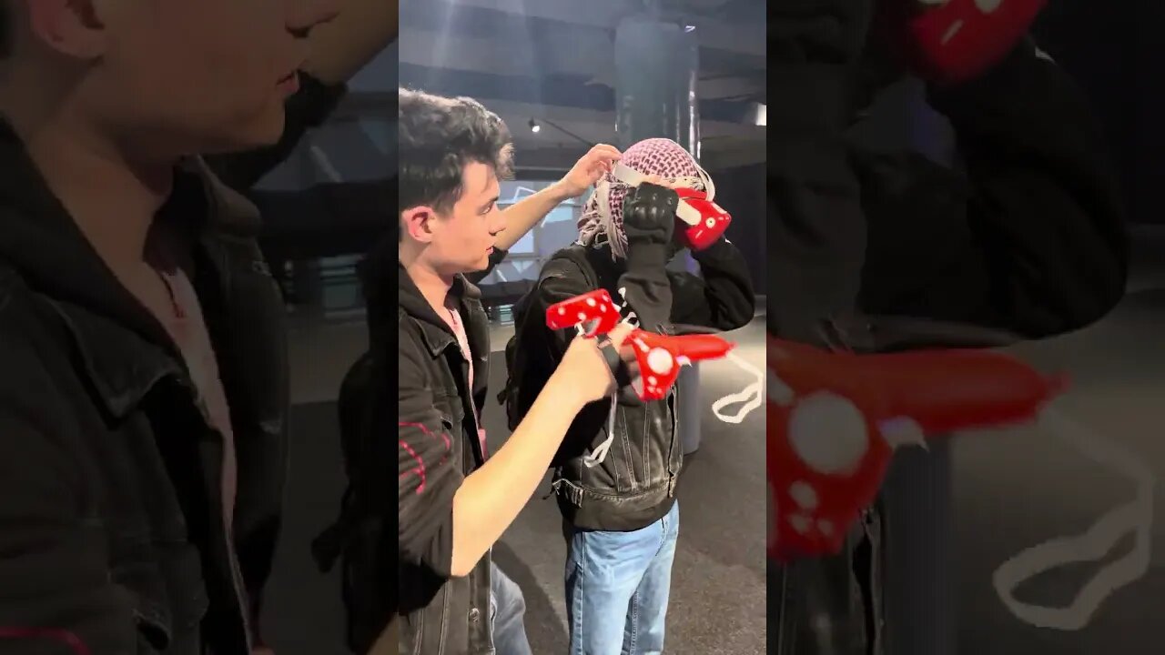 tiktok:unreal.md 🎮👾🕹️ #vr #vrclub #virtualreality #unrealvr #moldova #chisinau #vrarena 🖤 @unrealmd