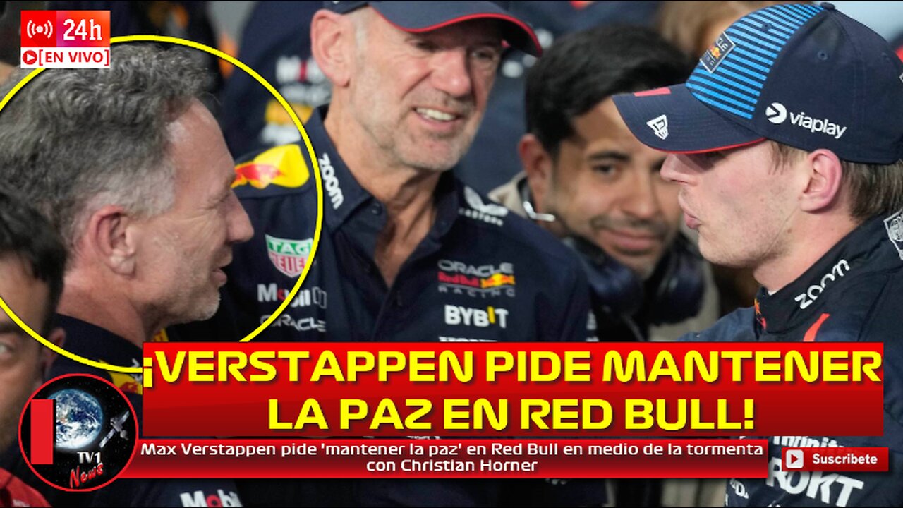 Max Verstappen pide 'mantener la paz' en Red Bull en medio de la tormenta con Christian Horner