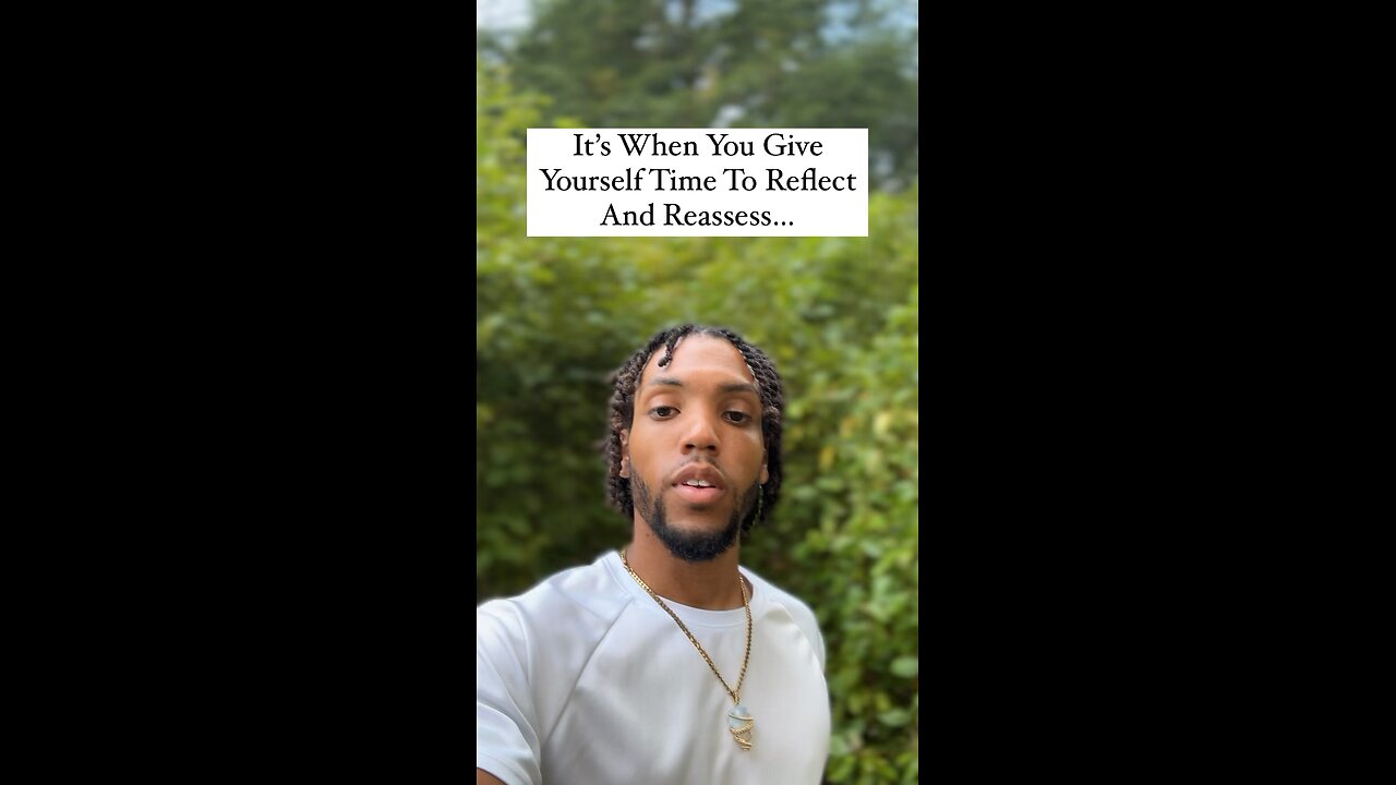 It’s When You Give Yourself Time To Reflect And Reassess… | Inspiration Is Key