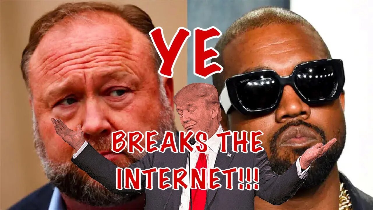 YE BREAKS The INTERNET on Alex Jones Interview!!!