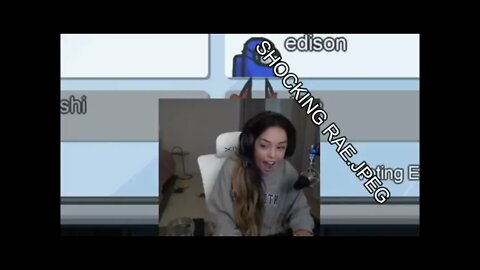 ~RAE ^ACCIDENTALLY ^UN MUTE HERSELF~ Sykkuno didn't believe RAE AGAIN AMONG US REDDIT 04