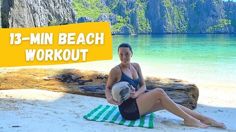 13-min Core Workout ft. the Beautiful El Nido, Palawan