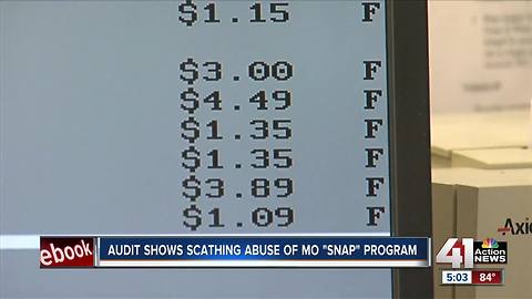 Missouri auditor: SNAP benefits went out of state and to deceased and imprisoned