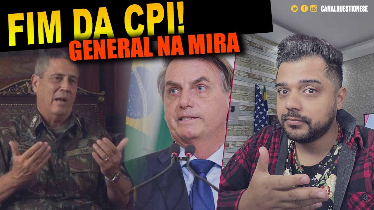 FIM DA CPI! GENERAL INTIMIDADO + BOLSONARO ESTÁ MELHOR + "ÓDIO DO BEM"