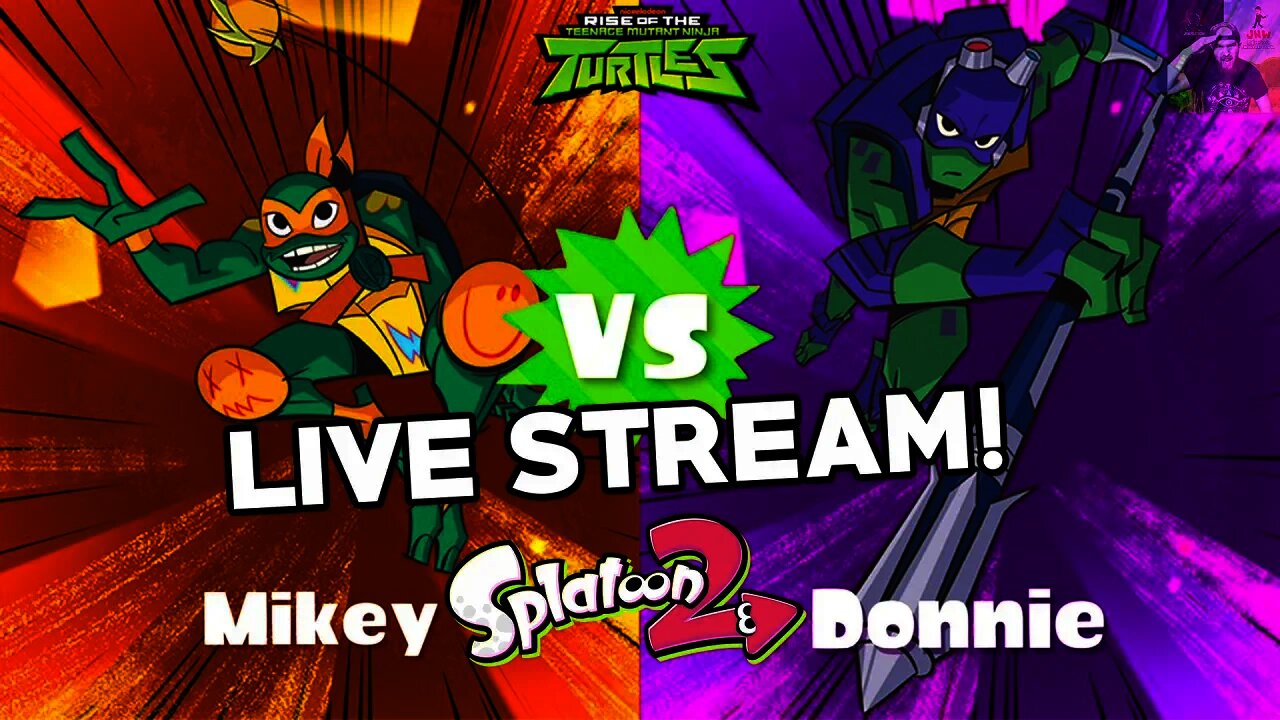 [🔴LIVE] 🦑Splatoon 2 TMNT Splatfest #TeamMIKEY VS #TeamDONNIE🦑 (9K Sub HYPE)