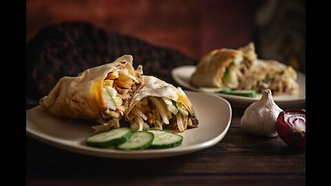How to make chicken shawarma😍
