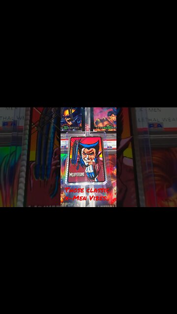 Classic X-Men Vibes 🤩👍 #xmen #marvel #marvelcards #tradingcards #wolverine #gambit #cards #shorts