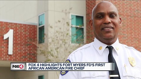 Fort Myers' first African American fire cief is a manifestation of Dr. King's dream