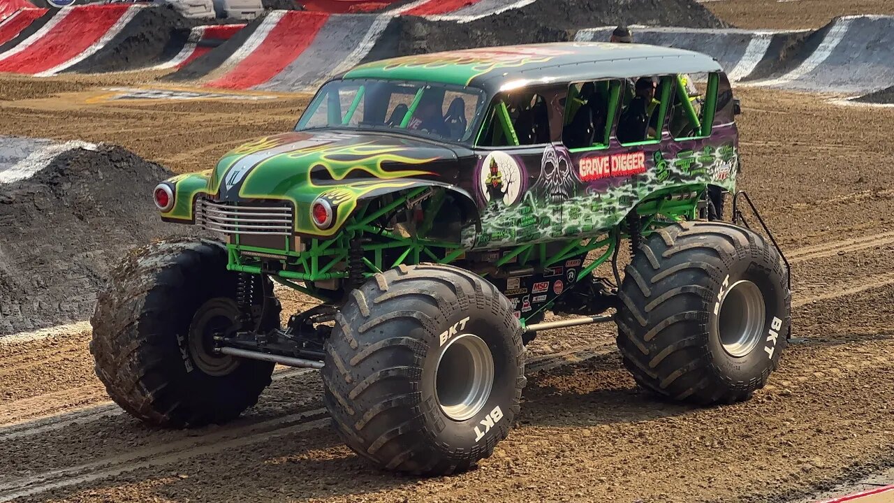 Monster Jam Cleveland 06/03/2023 FREESTYLE (4k60fps)