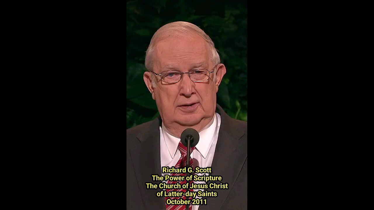 Scriptures can communicate different meanings | Richard G. Scott