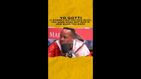 @yogotti It doesn’t matter how much you make what matters is how much you save
