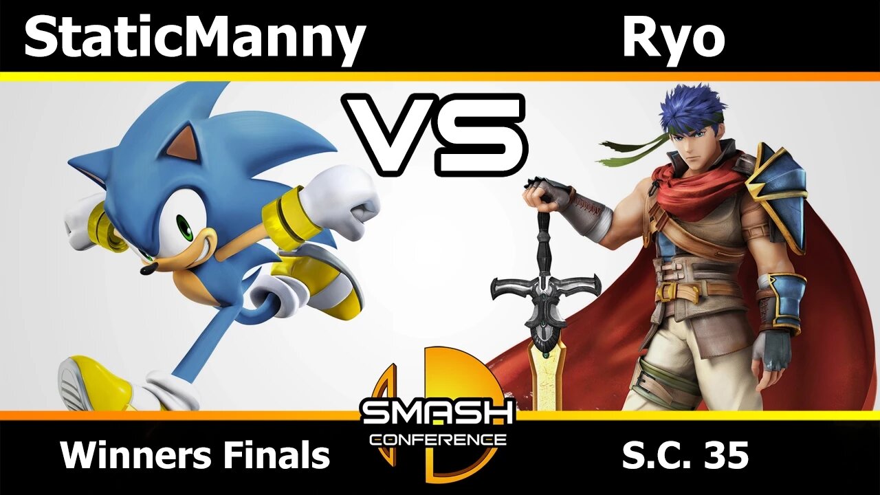 SC35: StaticManny(Sonic) Vs MVG|Ryo(Ike+Lucina) Winners Finals