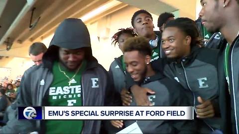 EMU shocks senior with scholarship