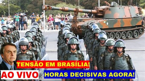 AGORA EM BRASÍLIA A COISA ESQUENTA TENSÃO NA ESPLANADA HORAS DECISIVAS MUDARAM O DESTINO DA NAÇÃO!