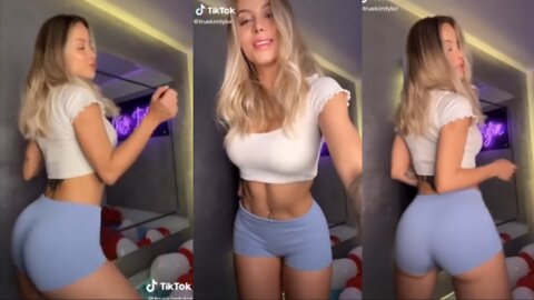 🔥OMG Hot Blonde Twerk!🔥 ❤️Subscribe For Daily Videos🍑#tiktok #shorts #boobs