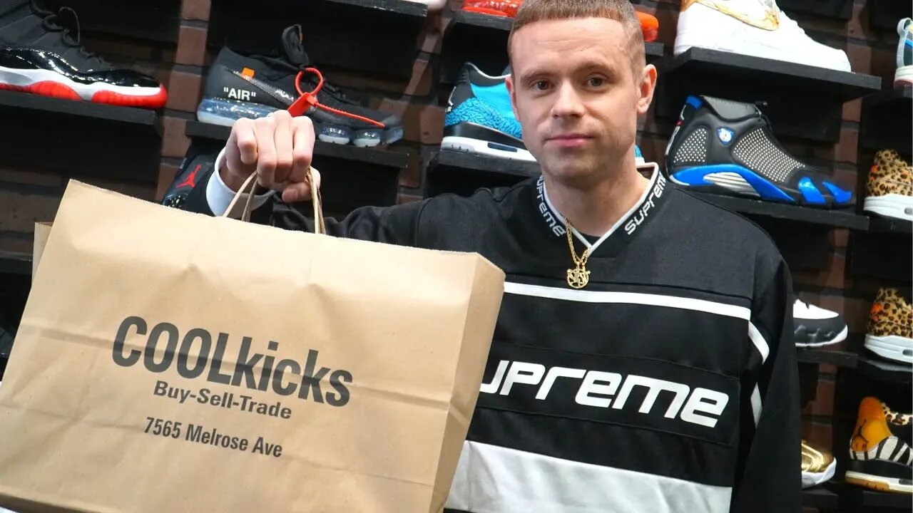 The Professor Goes Shopping For Sneakers With CoolKicks