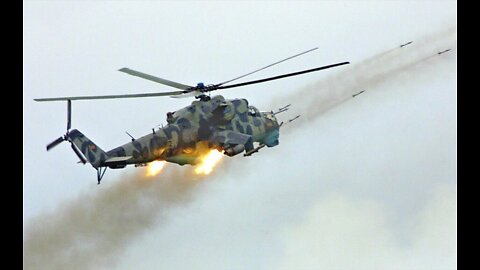 Ukraine Winning The War: Russian MI-24 war helicopter shot down