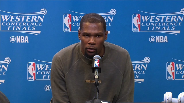 Kevin Durant Says "Don't Blame Me" for Other Teams Sucking