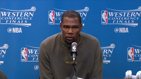 Kevin Durant Says "Don't Blame Me" for Other Teams Sucking