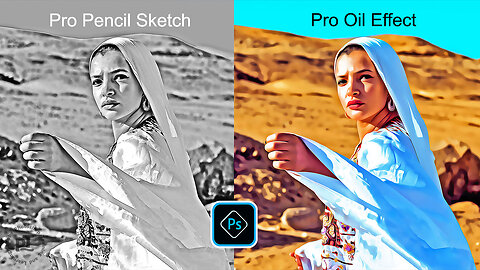 Pencil Sketch and Oil Effect Photoshop Actions Free Download