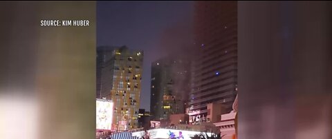 Fire at the Cosmopolitan of Las Vegas