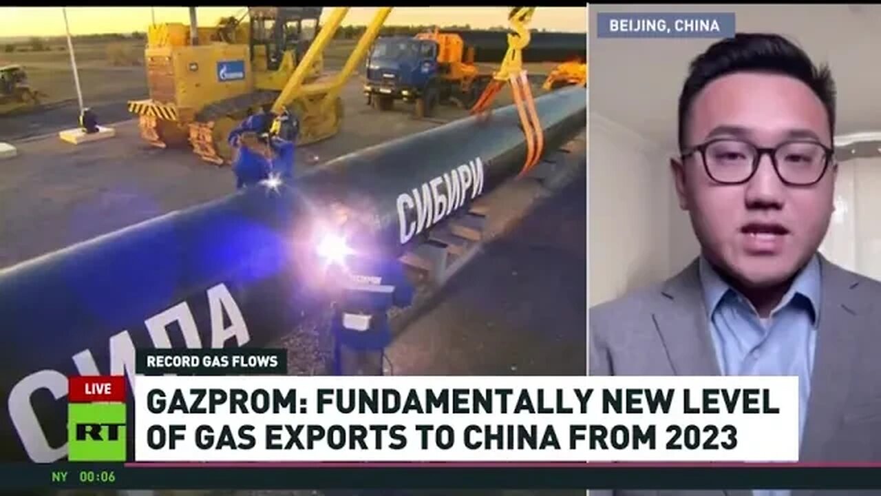 Russia reveals ‘fundamentally new level ’ of gas supplies to China