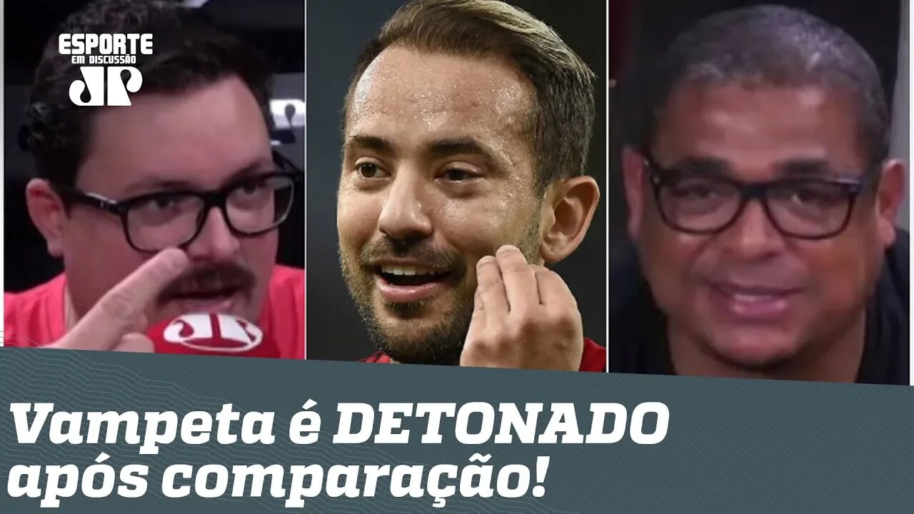 "Você tá de SACANAGEM!" Vampeta COMPARA Flamengo a time paulista e é DETONADO!