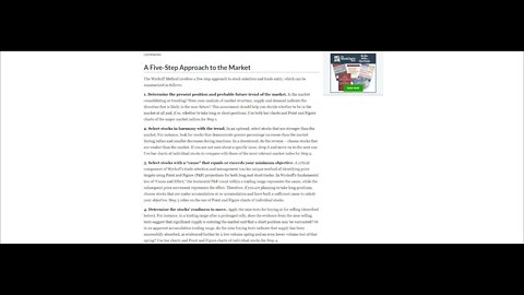 1 Introduction To Wyckoff