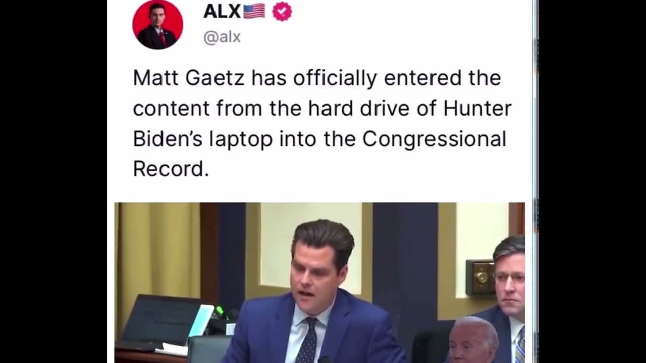 MATT GAETZ IS ON FIRE!! - THOUGHTS?
