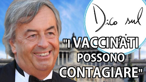 BURIONI si contraddice ancora. "Un singolo vaccinato può contagiare, ma la vaccinazione ..."