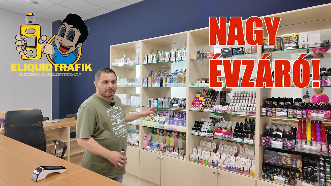 Eliquid Trafik NAGY Évzáró Vape Találkozó!