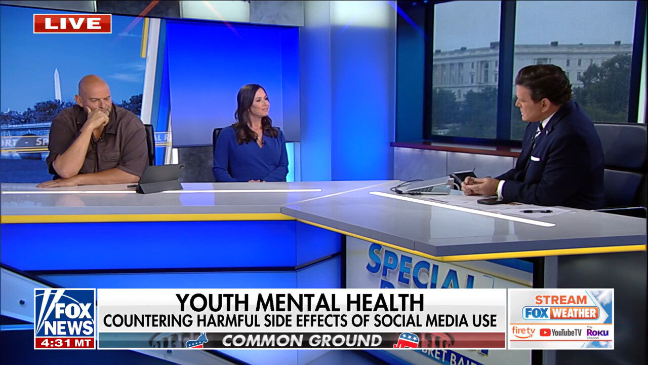 Sens. Fetterman, Britt Seek 'Common Ground' Tackling The Harmful Side Effects Of Social Media Use