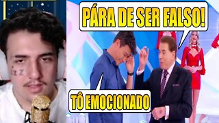 FAMOSOS FINGINDO CHORO NA TV! | REACT