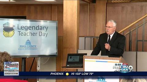 Pima County holds reception to honor teachers