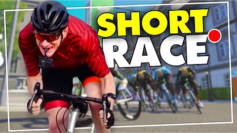 SHORT, HARD ZWIFT RACE 12km Crit City (B) 🔴