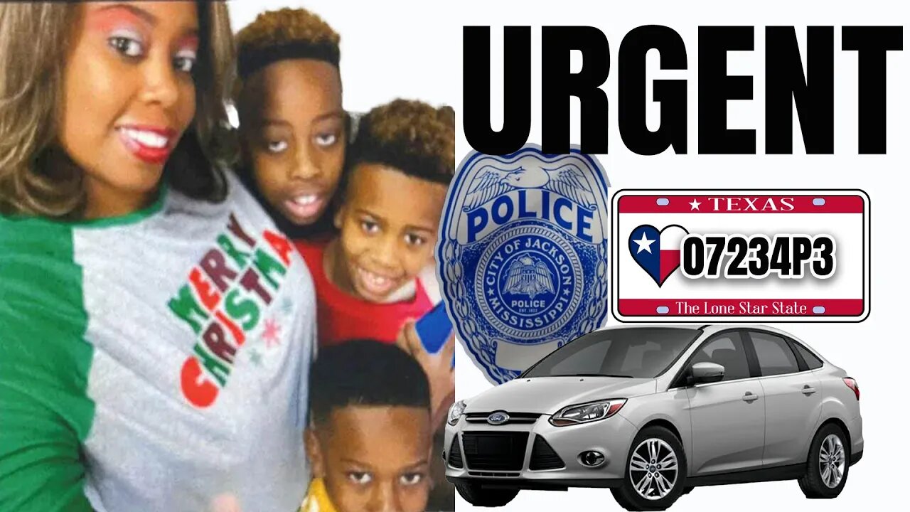 URGENT MISSING - Blount Siblings - Ashlei Donelson - Jackson Mississippi