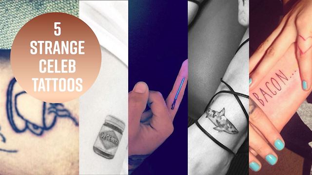 Five strangest celebrity tattoos explained